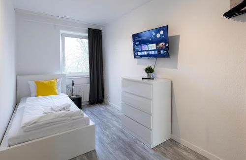 BudgetRoom Modernes Apartment mit 3 Schlafzimmern - Foto 7