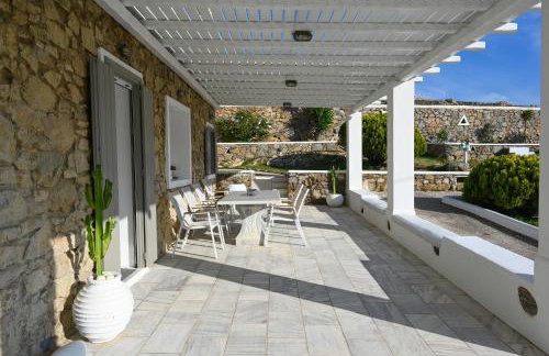 Villa "Kalli" with private pool - beachfront - Kalo Livadi - Foto 14