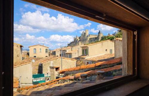 CITE MEDIEVALE- LE REMP'ART - 3 Chambres Tout Confort-au pied de la Cité- Accès direct piétons - parking gratuit - Foto 13