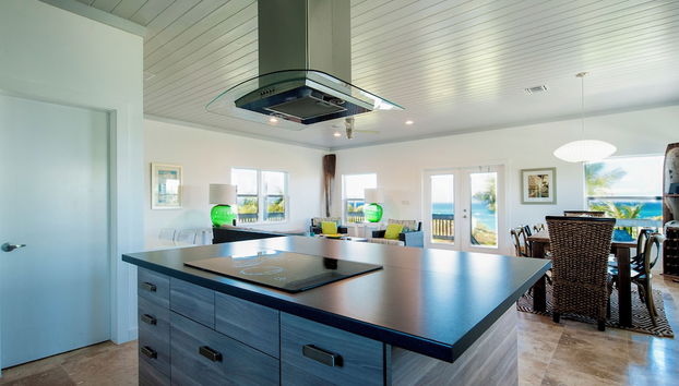 Island Escape: Secluded Beachfront Cottage With Pool - Foto 5, Cocina privada