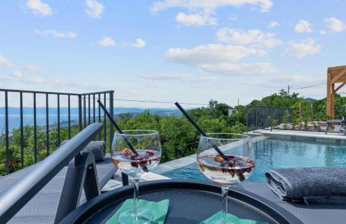 Villa Green Garden - Infinity Pool, Jacuzzi, Sauna and Panoramic Sea View - Foto 51
