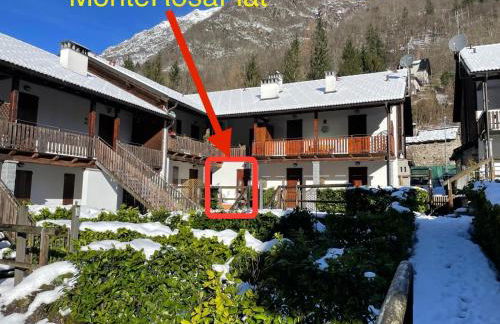 Appartamento vista Monte Rosa, giardino in Residence Walser a 10minuti da Macugnaga - MONTEROSAFLAT - Foto 1