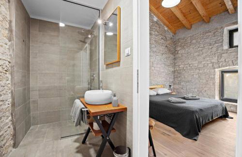 Casa 42 pet friendly for 9 people in Central Istria with salt - water pool - Foto 44