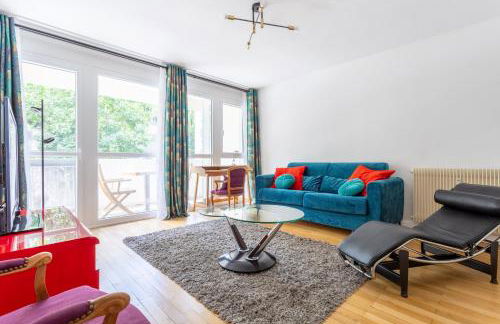 Jean Jaures - Appart Moderne avec Balcon & Parking - Foto 1