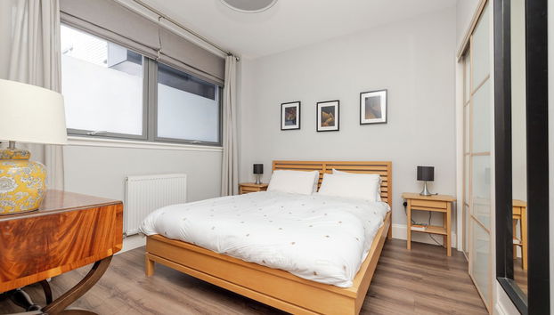 Chic Flat with Balcony in Merchant City - Foto 5, Habitación