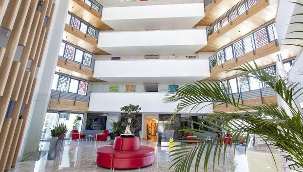 Zona de estar del vestíbulo