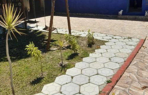 Casa de Veraneio Grande com Piscina, Churrasqueira e 4 quartos - Foto 13