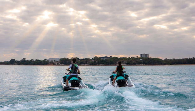 Contemplando il tramonto