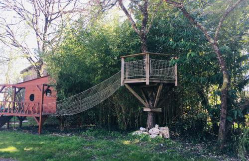 Au bercail de Bizebarre - Maison bois & pierre dans un hameau - Spa - Foto 10