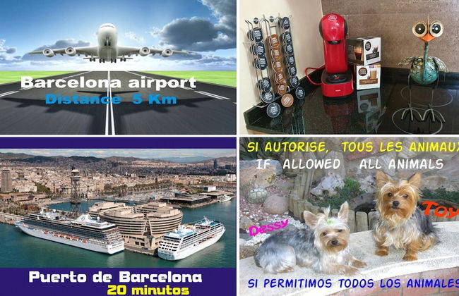 Attic Terrace BBQ, Airport-Barcelona, cerca Playas Castelldefels - Photo 40