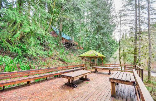 Forested Minikahda Lodge with Hot Tub Near Mt Hood - Foto 38