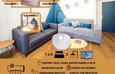 Le Grand Dupont du Parc Ste-Marie - Logements Insolites - Foto 2