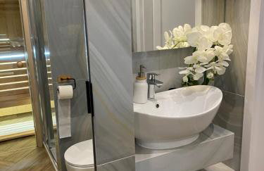 Family & Business Sauna Apartments No 6 Leśny nad Zalewem Cedzyna - 1 Bedroom with Private Sauna, Terrace, Parking, Catering Options - Foto 72