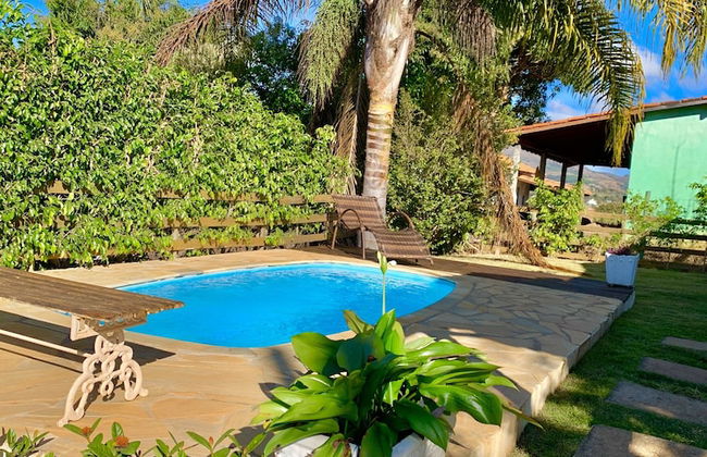 Charme e Aconchego - Casa para 10 pessoas com 3 quartos - Foto 15