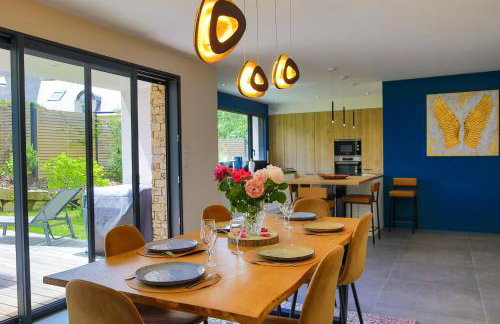 Villa du Golf Baden 4 chambres 8 personnes Golfe du Morbihan Terrasse & BBQ - Foto 27