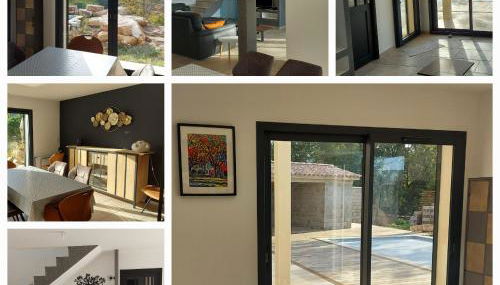 Provence, Uzès, villa climatisée 8 pers avec piscine privée - Foto 4