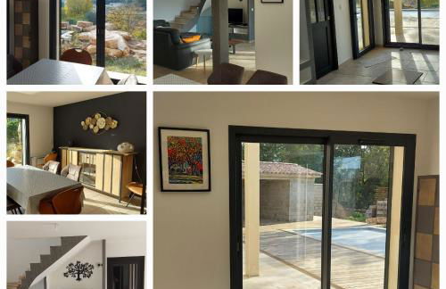 Provence, Uzès, villa climatisée 8 pers avec piscine privée - Photo 4