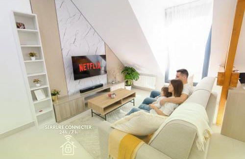 Coup de Coeur des Voyageurs - Propre, confort et Entrer autonome - Bonn'appartts-sur-Seine - Foto 1