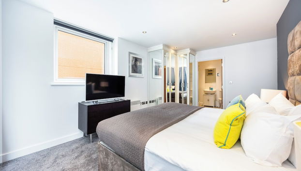 Koks Mews 2 Bed 2 Bath Apartment - ExCeL - Foto 2, Habitación