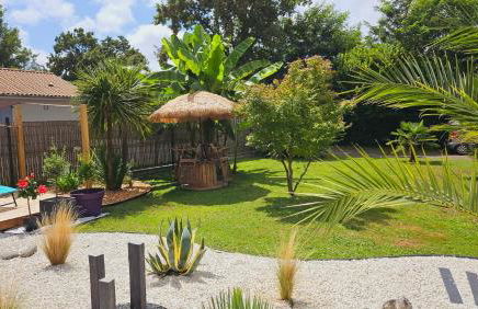 Villa de charme avec piscine privée et clim 8 pers près du lac de Parentis - Foto 9