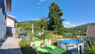 Ferienwohnung Hahnenblick - Foto 3, Garden, sunbed