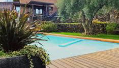 Rahal Etna Luxury Retreat- Private Heated Jacuzzi 98F & Infinity Pool - Foto 2, Garden, Garden view