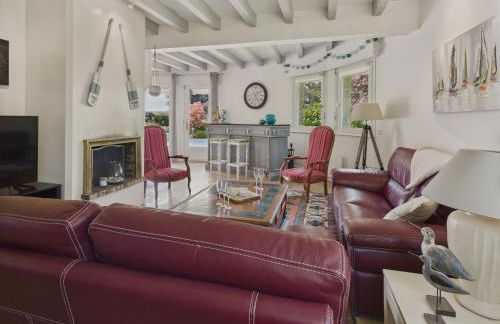 Piscine chauffée, Grand jardin, maison pour 8 - Foto 9