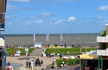 Duhnerherz Bestlage im Zentrum,am Strand Duhnen, Balkon mit Meerblick,Wlan Parkplatz und Fahrradabstellraum Bettwäsche und Handtücher inkl - Foto 2