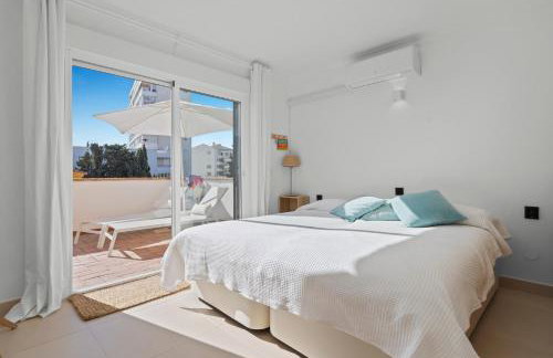 Penthouse - Beach - Sea View - Pool - 40 sqm Private Terrace - One Bedroom - Sleeping Alcove - Foto 9