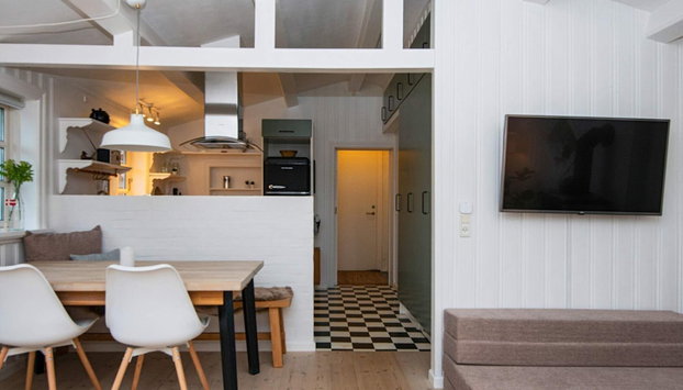 4 Person Holiday Home in Ebeltoft - Foto 5, Cocina privada