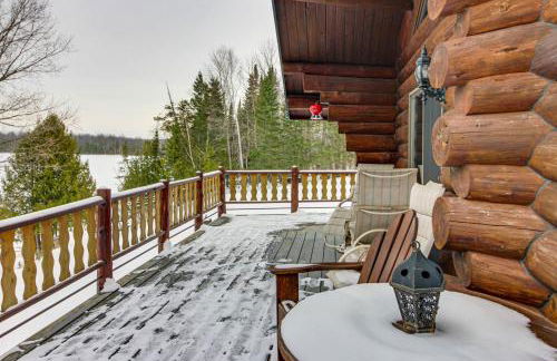 Lakefront Winter Retreat in Remer with Fire Pit! - Foto 19