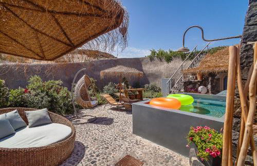 Rock Villas Santorini - Villa Legend Castle View Jacuzzi 130 sq m up to 7 Guests - Foto 17