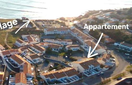 Appart Bréti Plage 3 - duplex avec parking a 50m de la plage - Foto 11