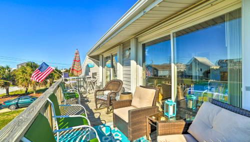 Coastal Atlantic Beach Duplex Less Than 1 Mi to Boardwalk! - Foto 3