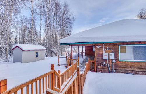 Wasilla Spruce Moose Cabin Lakefront and Hot Tub! - Foto 28