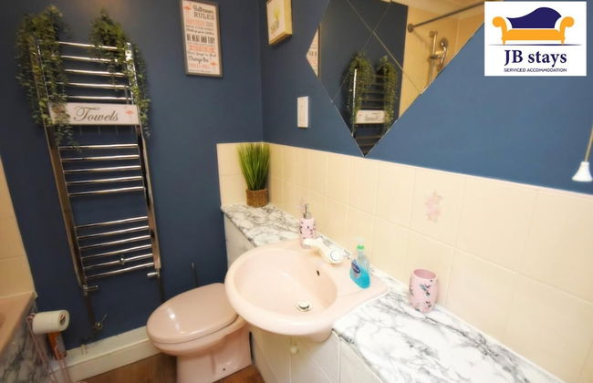 5 Bed House Leisure/business Free Parking - Foto 34