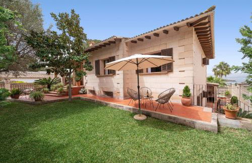 Villa Teix de Bonaire para 10, jardines y vista mar - Foto 5