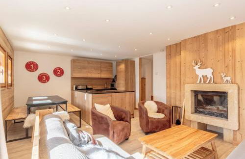 Chalet lumineux avec 4 chambres et parking à La Plagne - FR-1-351-144 - Foto 1