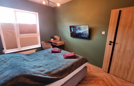 Apartament w Centrum Luksusowy, Klimatyzacja, Full Opcja, Zameldowanie 24h, Duży Parking, Balkon, PlayStation 5, Ekspres, Netflix, Winda, FV, Nowy Budynek - Foto 15