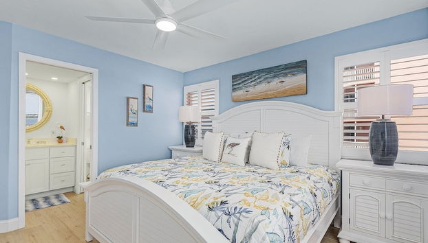 Welcome To Beach Villa's # 406 Vacation Rental - 250 Estero Blvd 2 Bedroom Condo by RedAwning - Foto 3, Habitación