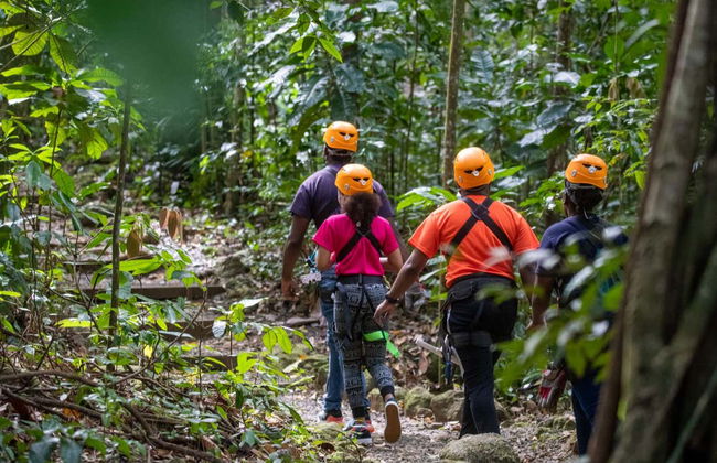 Entrada al parque de aventura Rainforest Santa Lucía - Foto 7