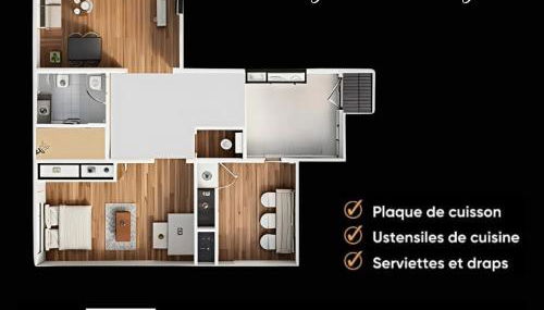 Sweet & Home - Centre-ville & Proche Circuit des 24H - Climatisé - Parking - by Le Mans City - Foto 3