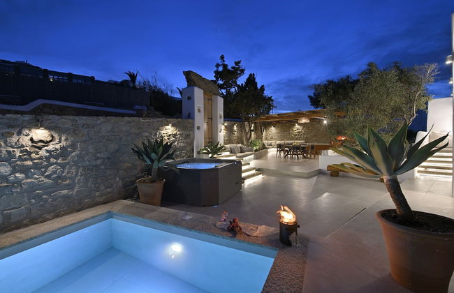 Villa Mykonos Heaven - Sea View & Outdoor Hot Tub - Photo 35
