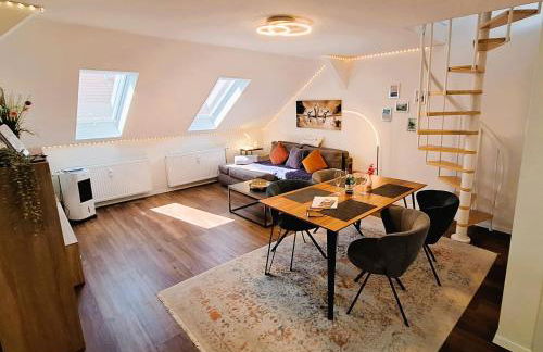 Auszeit2 Erfurt - stilvolle Dachwohnung mit Parkplatz - zentrumsnah - Foto 36