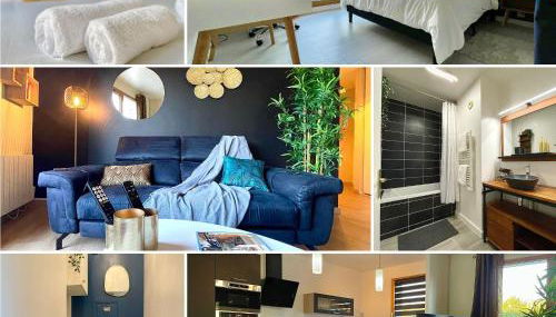 Séjour Business & Famille, 2 chambres, Parking & WiFi - Foto 2