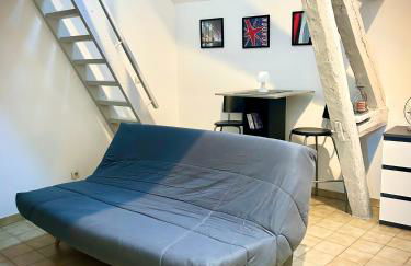 22 Centre ville - Drouaise - Mezzanine - 4 Couchages - Foto 5