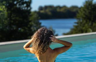 DOBRE 23j - Dom nad jeziorem, z basenem i linią brzegową - Photo 14