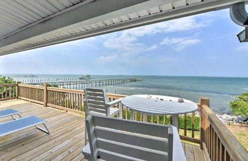 Waterfront Harkers Island Home Sunset View and Dock - Foto 23