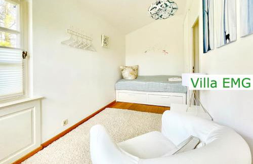 Villa EMG Ferienhaus in Alleinlage mit Privatsee Jacuzzi und Sauna für bis zu 22 Personen bei Osnabrück - Foto 67