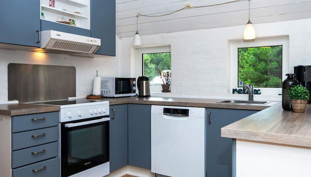 10 Person Holiday Home in Norre Nebel - Foto 4, Cozinha privada